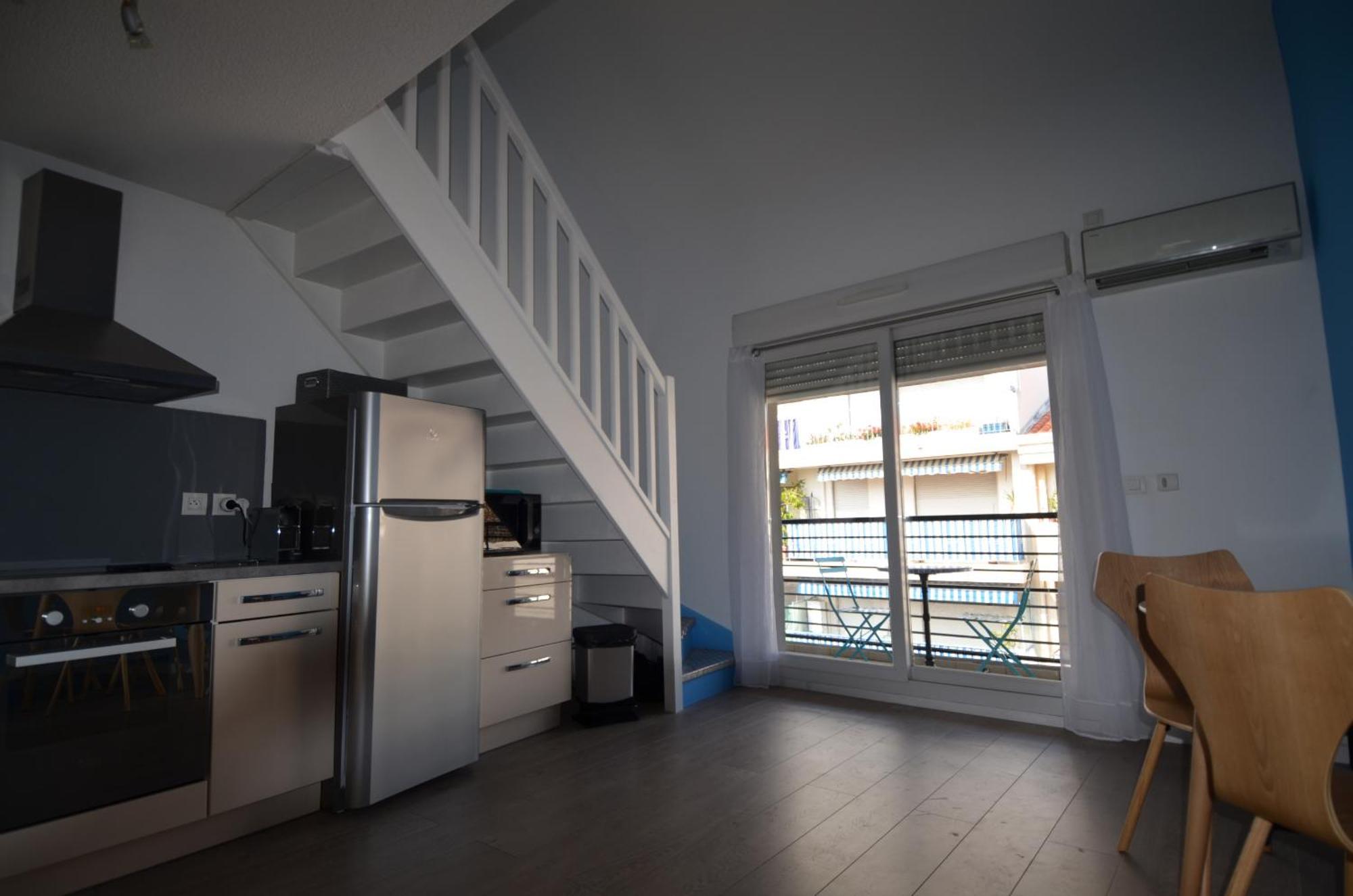 Tobias - Appartement Duplex 4 Personnes Quartier Riquier Nice Exteriör bild